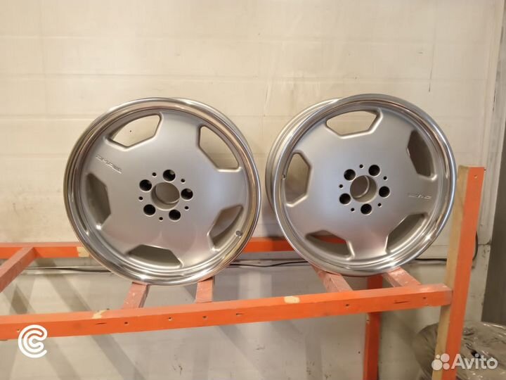 Диски AMG R18 Monoblock Aero разноширокие