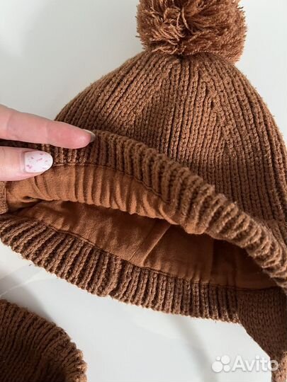 Комплект шапка и шарф