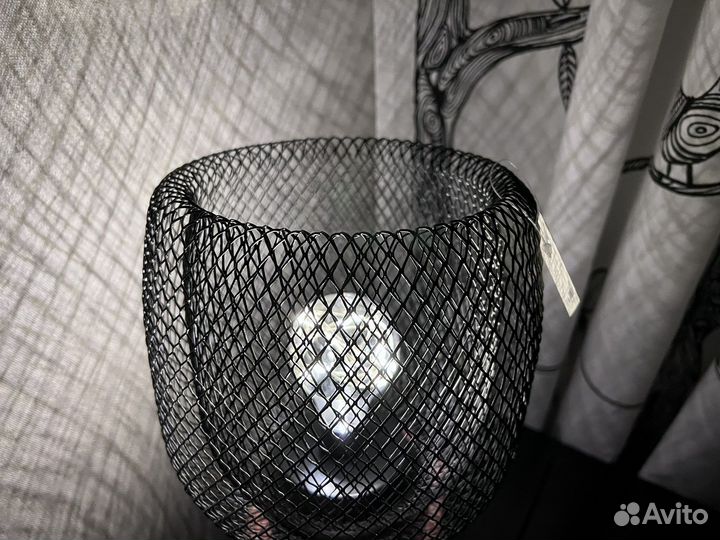 Светильник декоративный лофт чёрный новый