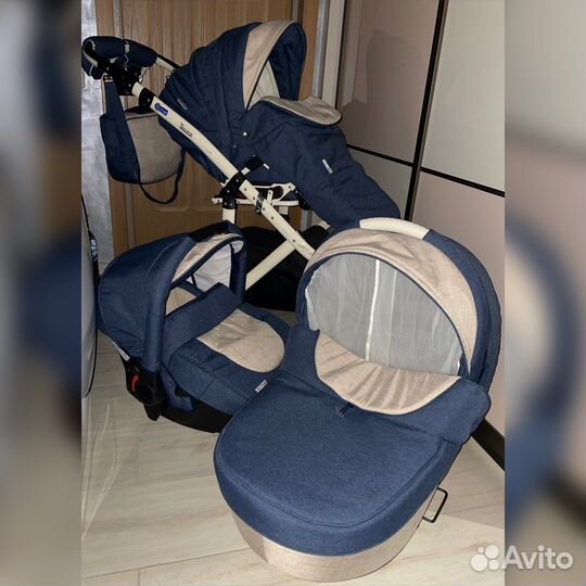 Коляска bebe mobile toscana 3в1
