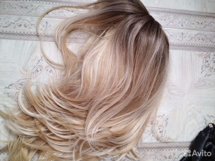 Парик блонд новый балаяж
