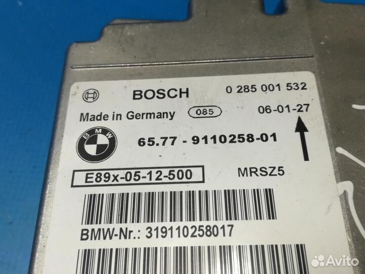 Блок управления airbag BMW 3-серия E90/E91