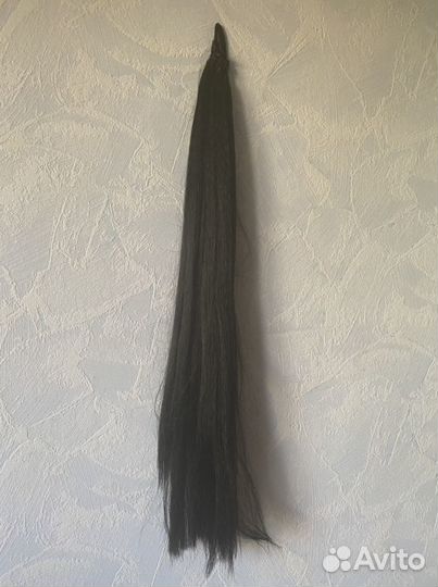 Хвост волосы на резинке