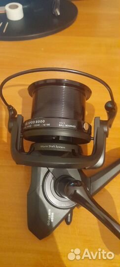 Катушка сподовая рыболовная