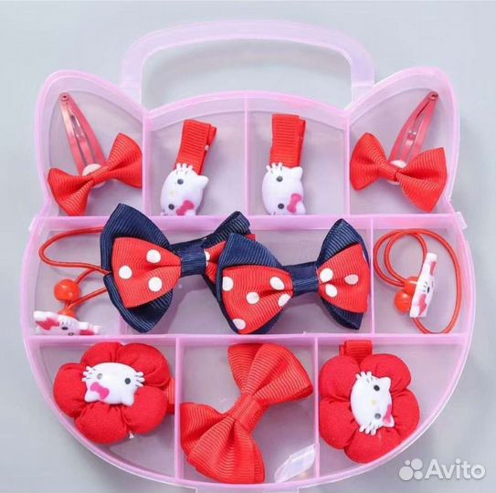 Набор аксессуаров для волос новый