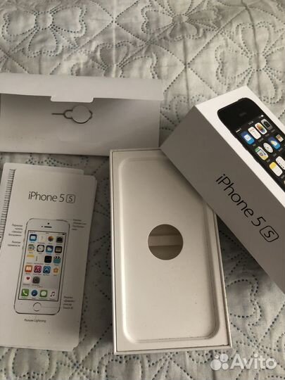 Коробка от iPhone 5S