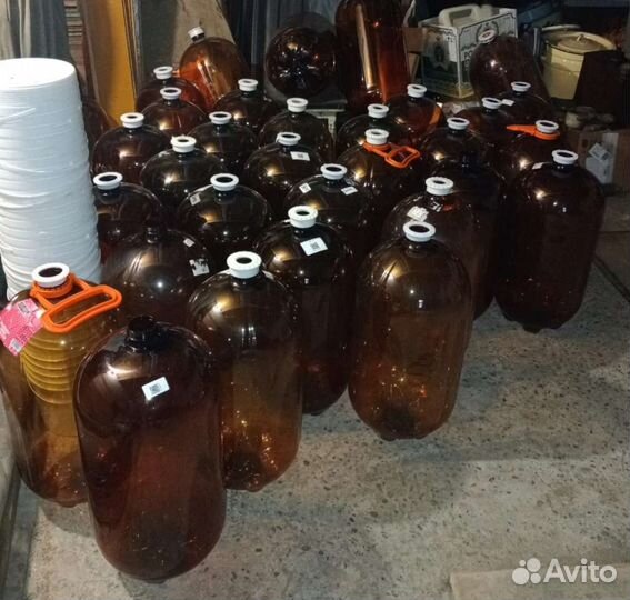 Пэт бутыль, пластиковая кега. 30л