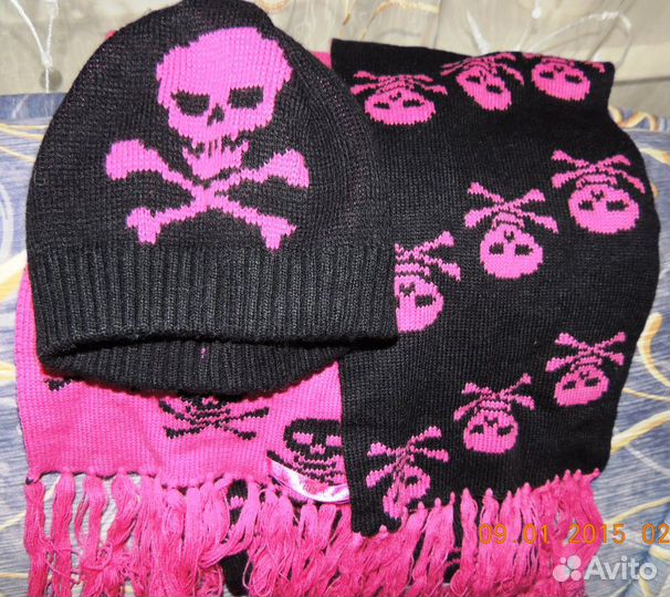 Шапка+ шарф (Pink Label)