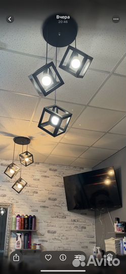 Люстра подвесная потолочная