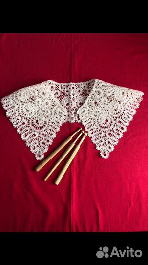 Новые воротники.Вологодское кружево.Ручная работа