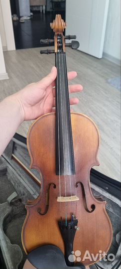 Скрипка ученическая 3/4,смычек,мостик