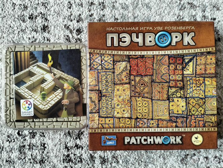 Настольные игры Дарвин, Пэчворк и другие