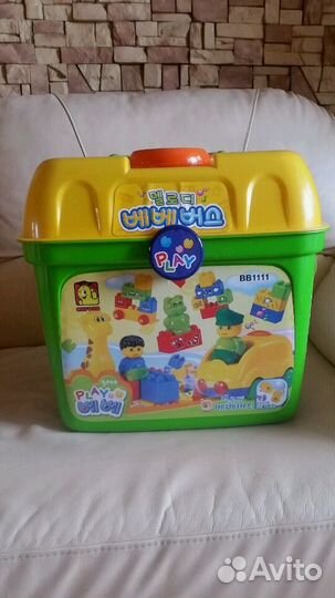 Конструктор с крупными деталями