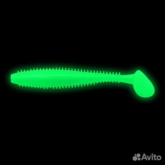 Виброхвост несъедоб. Shaggy 5,12/13 см Phosphorus