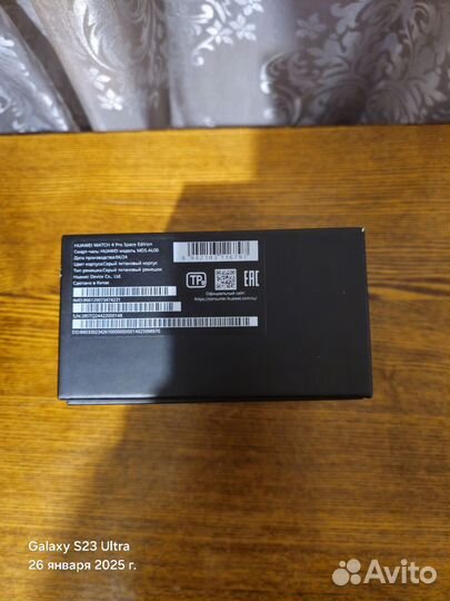 Huawei watch 4 pro space edition titanium