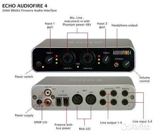 Echo audiofire 4