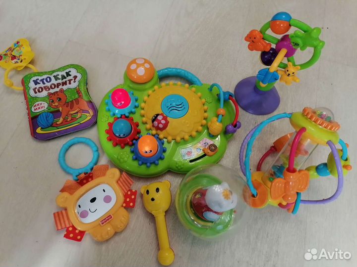 Развивающие игрушки пакетом