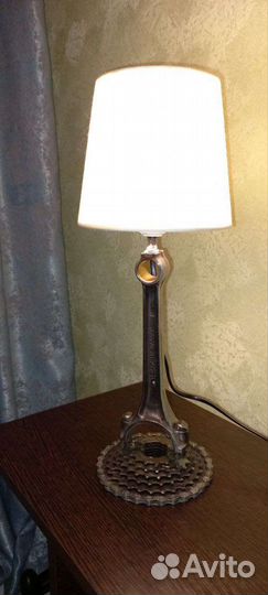 Лампа настольная в стиле лофт