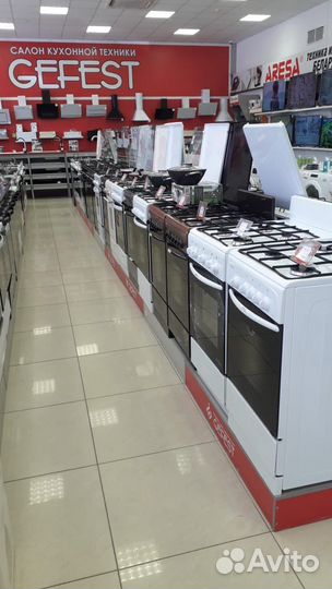 Газовая плита gefest новая