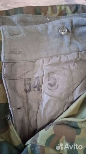 Штаны теплые комуфл