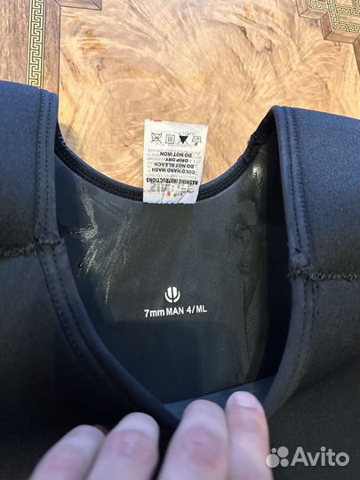 Гидрокостюм 7мм 4/ML