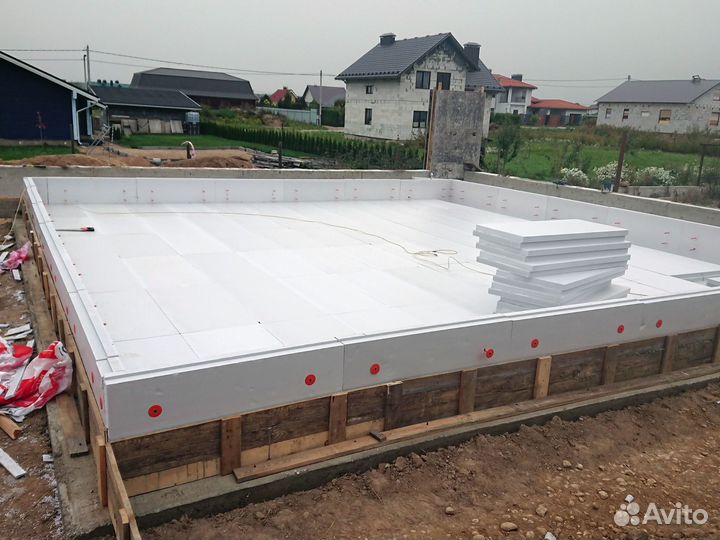 Пенополистирол в фундамент