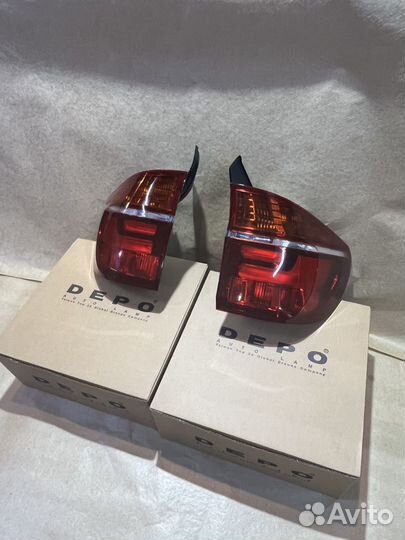 Задний фонарь BMW X5 E70 комплект depo 2 штуки