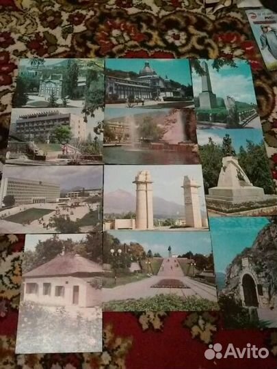 Открытки ссср. Города. Памятные места