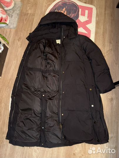 Пуховик женский длинный