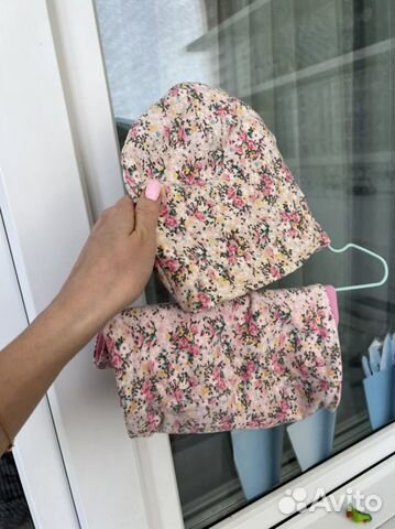 Шапочка и снуд для девочки весна