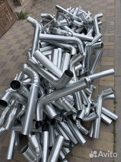 Самоварные трубы разных размеров