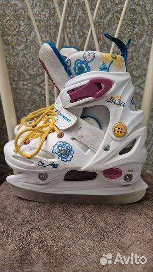 Коньки фигурные детские раздвижные