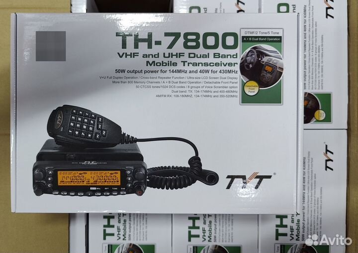 Рация TYT TH-7800 (2-х диапазонная) 2205A Новые