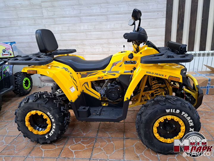 Квадроцикл Motoland 200 wild track X winch