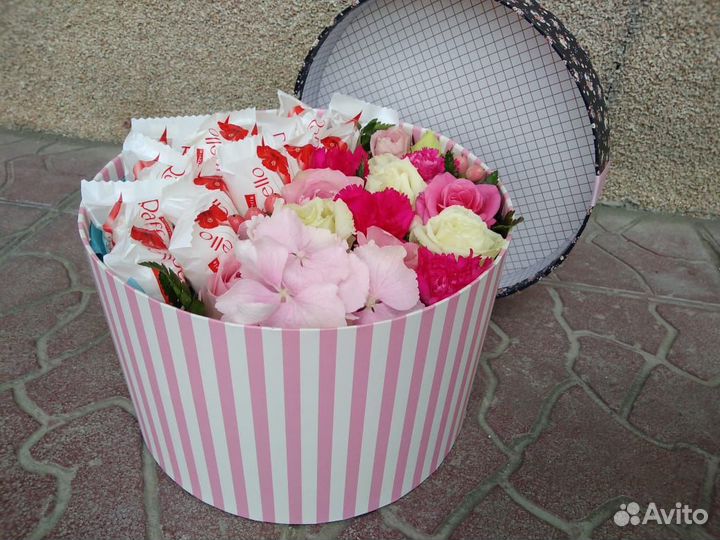 Сладкие букеты из зефира