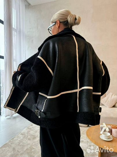 Дубленка авиатор