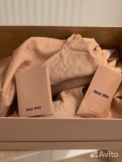 Туфли miu miu 39