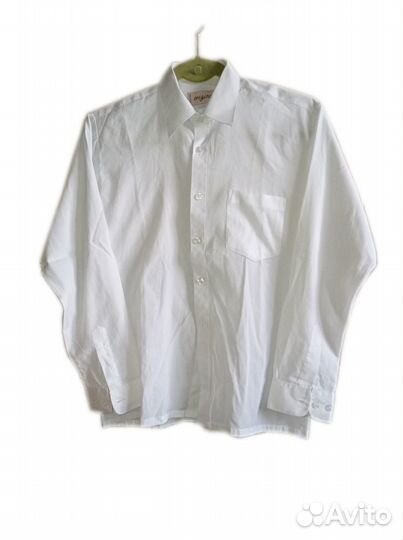 Рубашки классич, длинный рукав для подростка 38-42