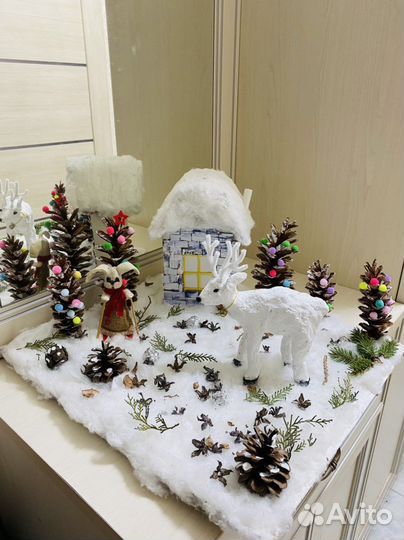 Новогодняя поделка для школы или сада