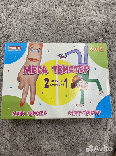 Игра мега твистер 2в1