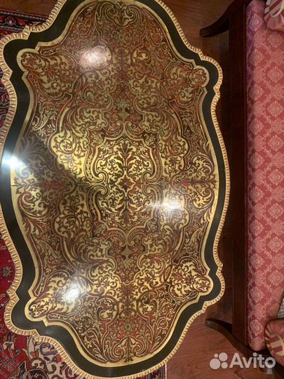 Старинный антикварный Стол Буль