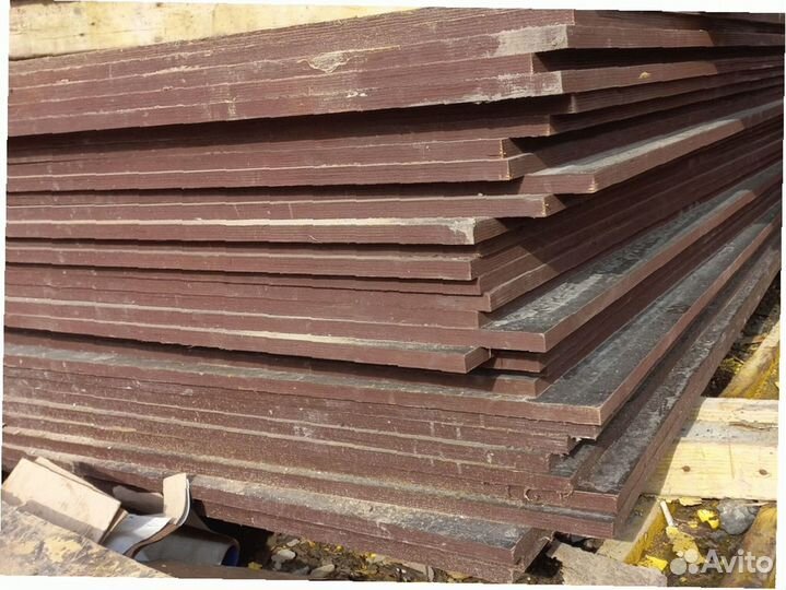 Фанера ламинированная б/у