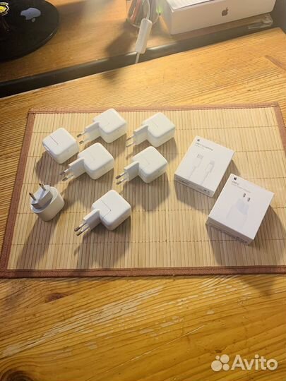 USB Apple power adapter 10w, 12w, 20w (оригинал)