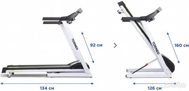 Беговая дорожка электрическая