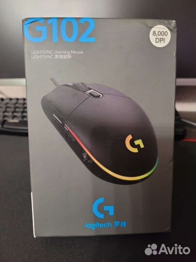 Игровая мышь logitech g102 lightsync