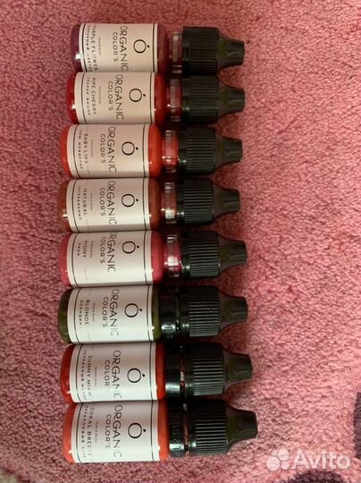 Пигменты для перманентного макияжа класса lux