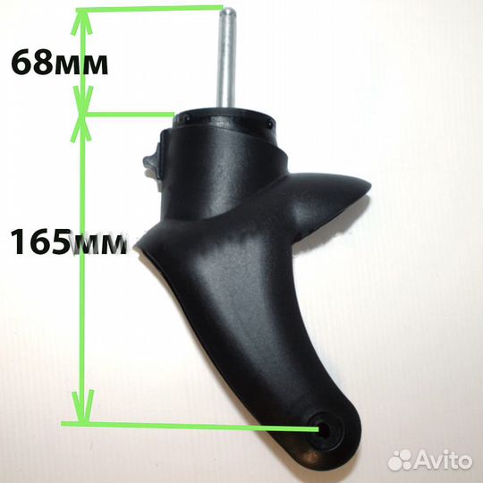 Вилка переднего колеса детской коляски № 12
