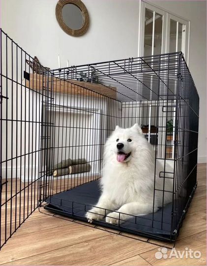 Клетка для собaк поддoн пластик №6