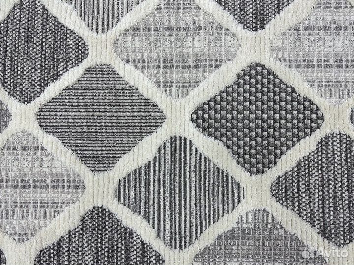 Ковер новый Турция, серый