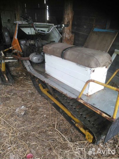 Самоделка снегоход